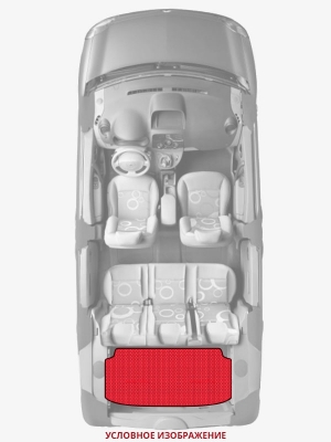 ЭВА коврики «Queen Lux» багажник для Ford Orion (3G)